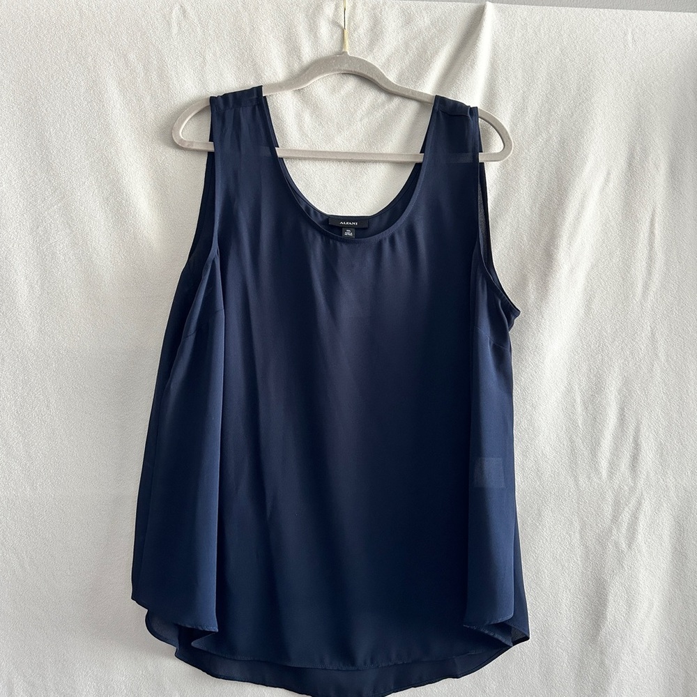 Alfani Dark Blue Tank Top